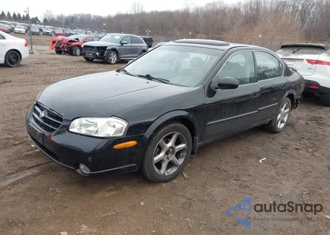 2001 Nissan Maxima Se z USA, uszkodzony, nr VIN JN1CA31A01T306749